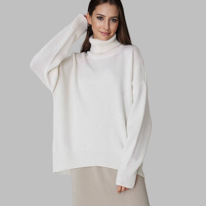 Quinette Sweater | Women's Winter Oversized Turtleneck Sweater