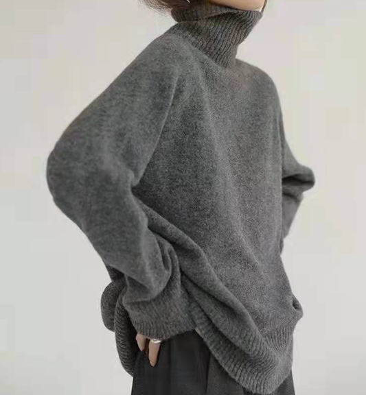 Quinette Sweater | Women's Winter Oversized Turtleneck Sweater