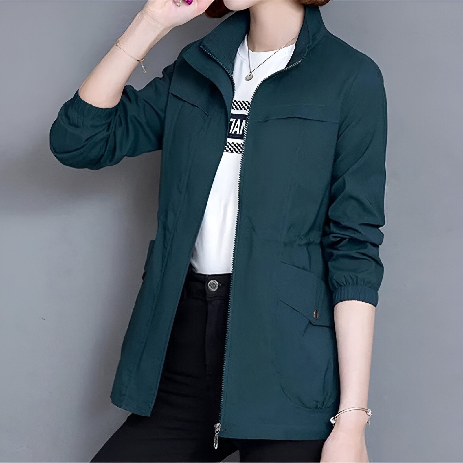 Quylah Jacket | Women's Spring Lightweight Utility Jacket