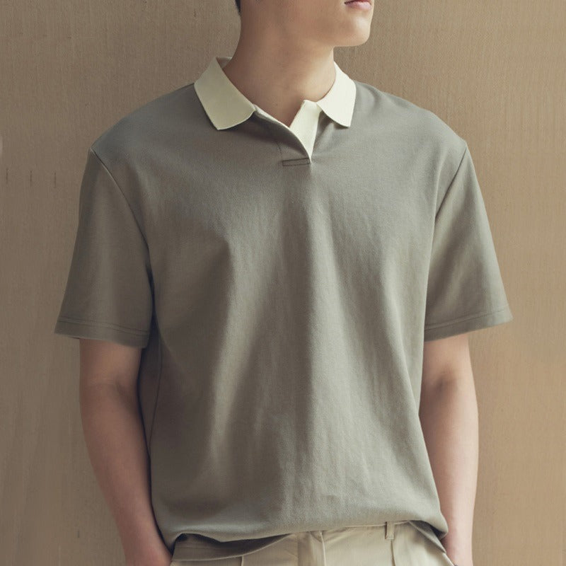 Rahim Polo | Men's Cotton Polo Shirt Relaxed Fit