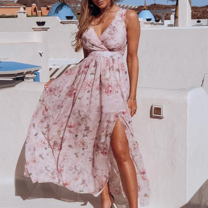 Renate Dress | Women's Chiffon Summer Dress with Buttons