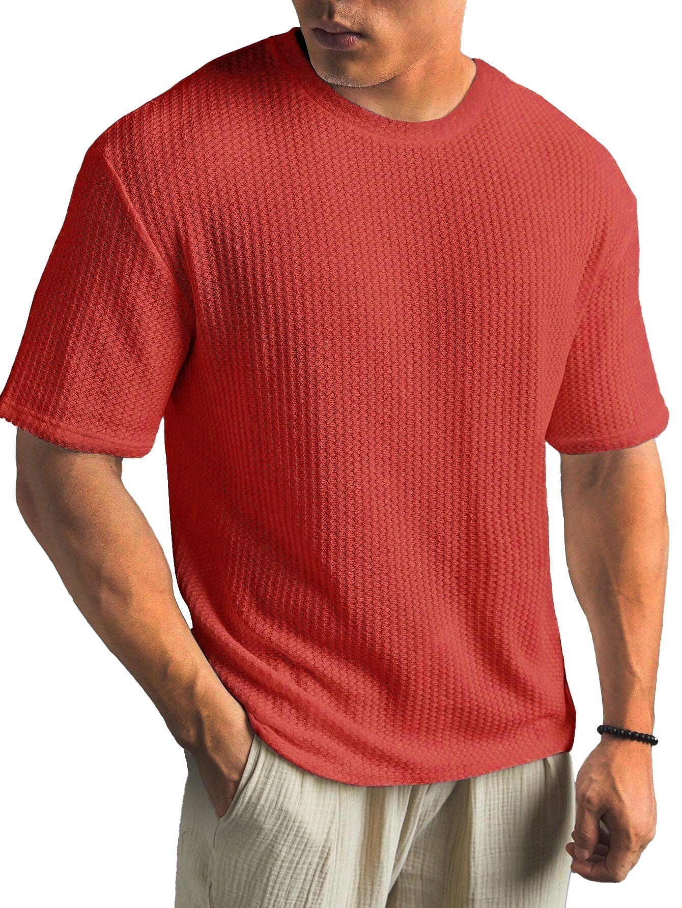 Rien Men's Basic Cotton Shirt | Clean Look, Everyday Comfort
