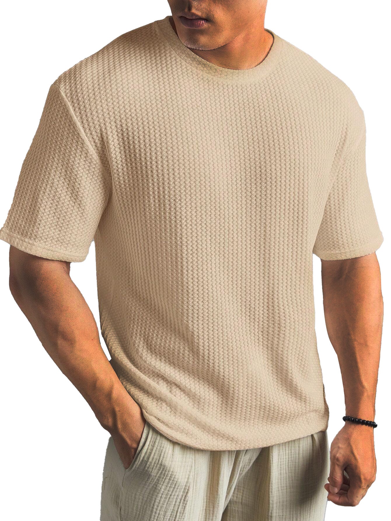 Rien Men's Basic Cotton Shirt | Clean Look, Everyday Comfort