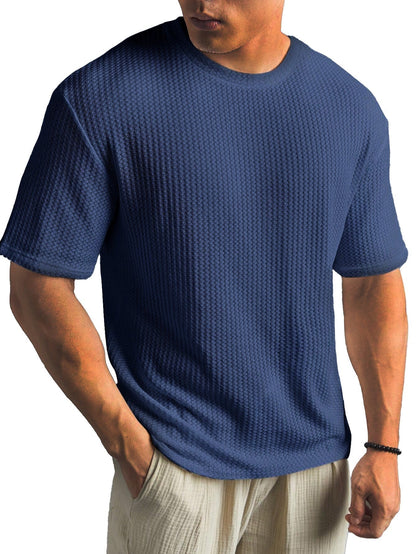 Rien Men's Basic Cotton Shirt | Clean Look, Everyday Comfort