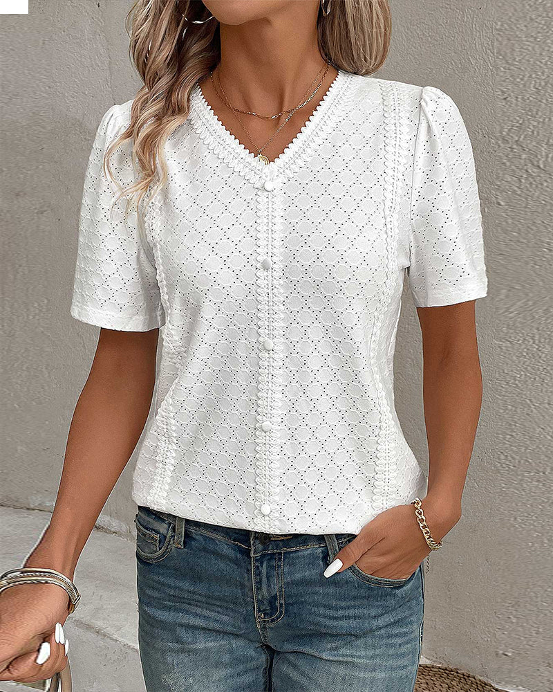 Rika Blouse | Women's Casual Summer Top