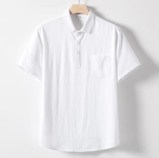 Roeland Polo | Men's Linen Polo