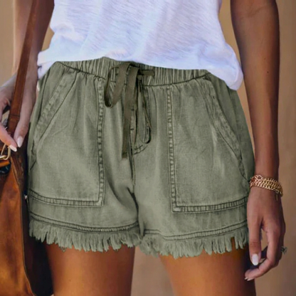 Roeline Shorts | Women's Stretch Denim Shorts
