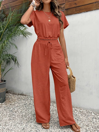 Romana Set | Women's Top and Trousers Summer Set