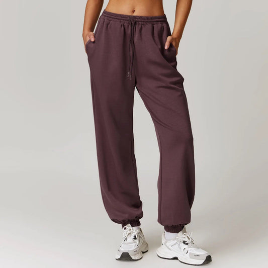 Isla Relaxed Fit Joggers | Drawstring Waist Pockets Joggers
