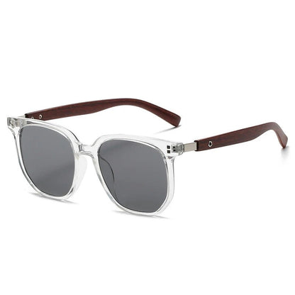 Isla Geometric Frame Sunglasses | Wood Temples Sunglasses