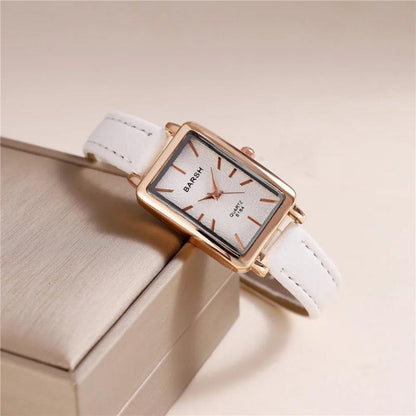 Isla Slim Fit Rectangular Wristwatch | Solid Wrist-Length Wristwatch