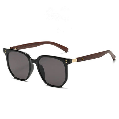 Isla Geometric Frame Sunglasses | Wood Temples Sunglasses