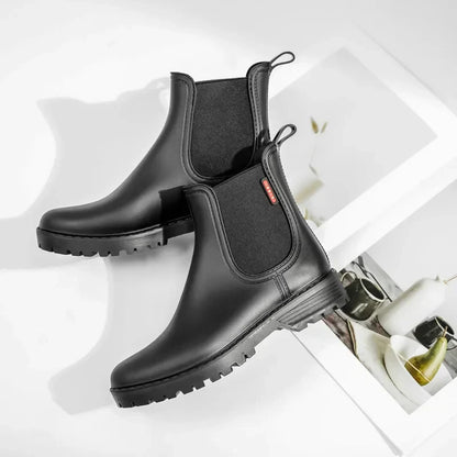 Sienna Waterproof Ankle-Length Boots | Casual Chunky Sole Boots