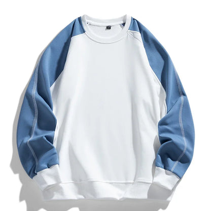 Harry Relaxed Fit Sweatshirt | Colorblock Crewneck Sweatshirt