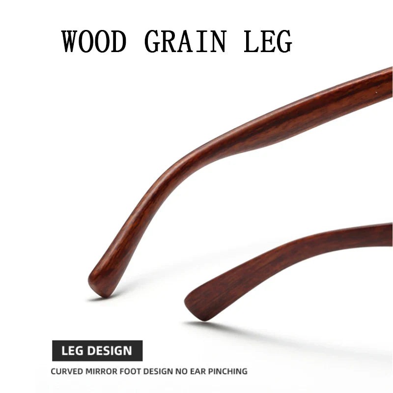Isla Geometric Frame Sunglasses | Wood Temples Sunglasses