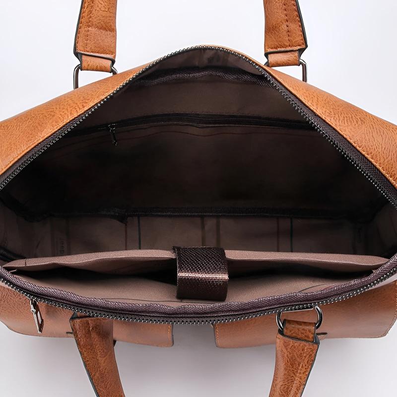 Henry Structured Messenger Bag | Detachable Strap Buckle Closure Messenger Bag