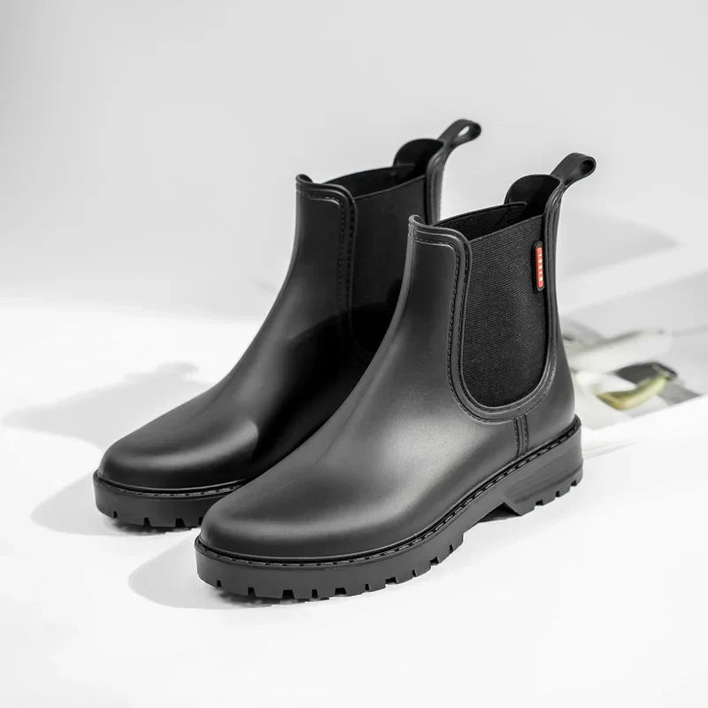 Sienna Waterproof Ankle-Length Boots | Casual Chunky Sole Boots