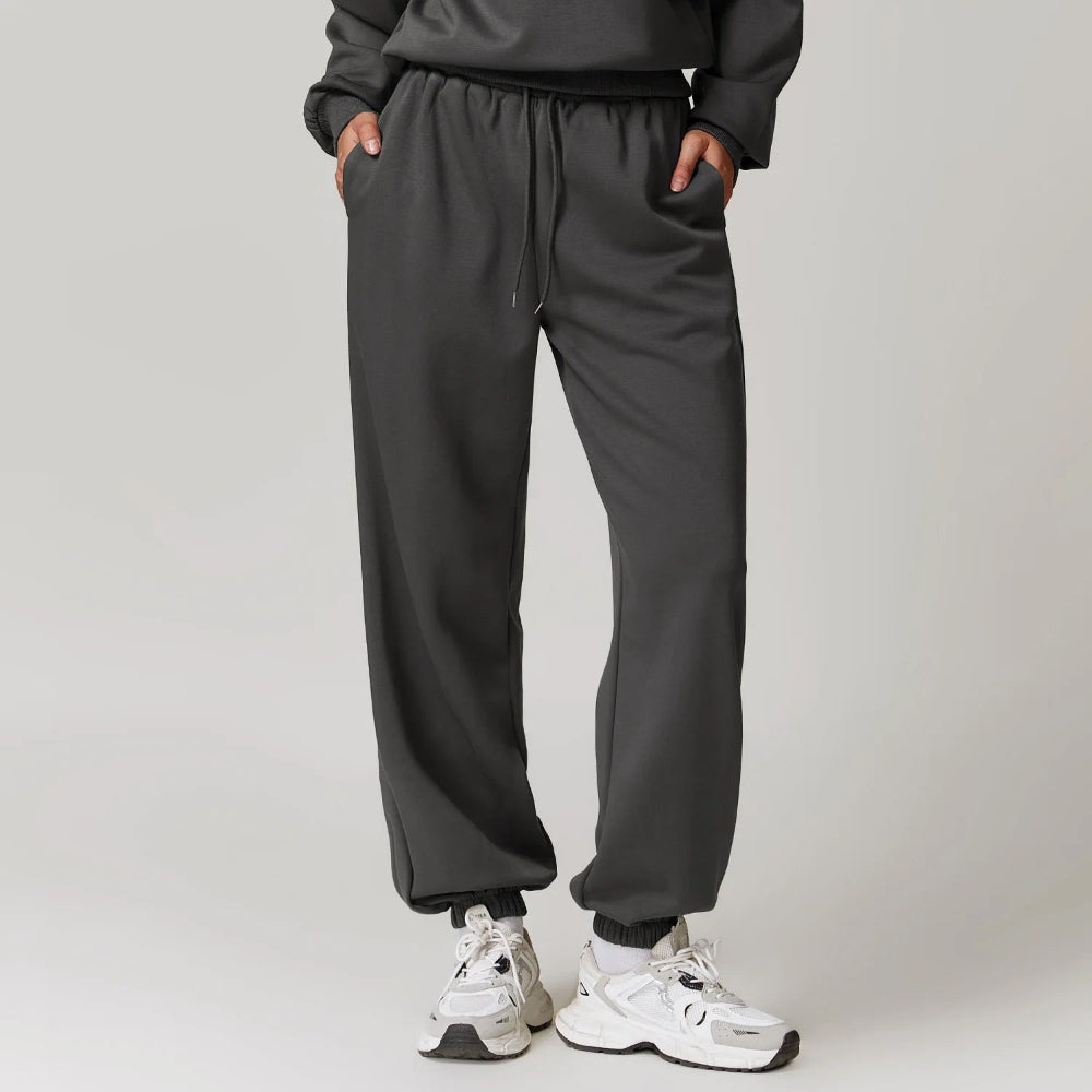 Isla Relaxed Fit Joggers | Drawstring Waist Pockets Joggers