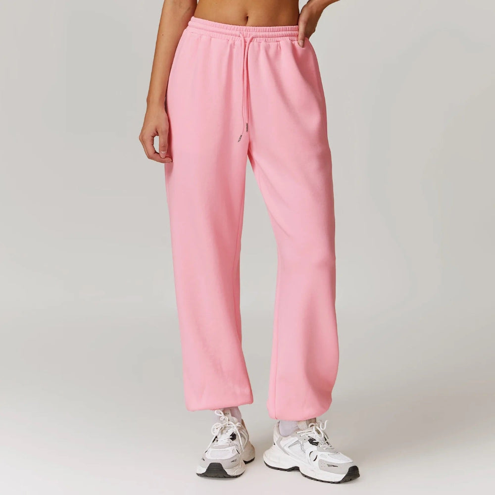 Isla Relaxed Fit Joggers | Drawstring Waist Pockets Joggers