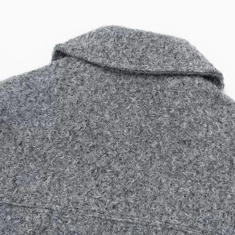 Amelia Cropped Jacket | Collared Relaxed Fit Jacket