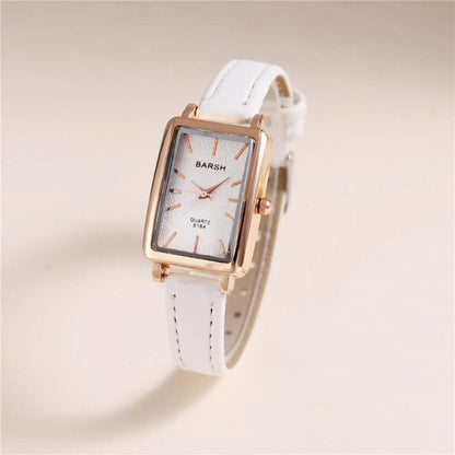 Isla Slim Fit Rectangular Wristwatch | Solid Wrist-Length Wristwatch