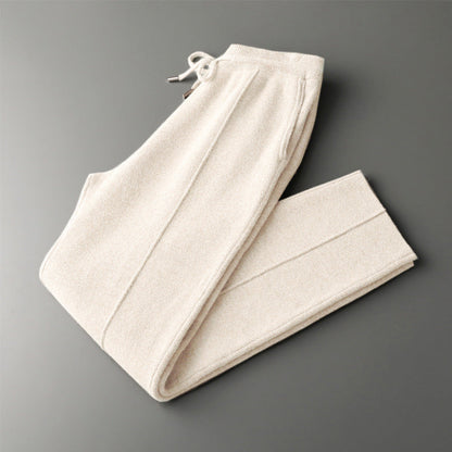 Amelia Relaxed Fit Lounge Pants | Drawstring Waist Side Pockets Lounge Pants