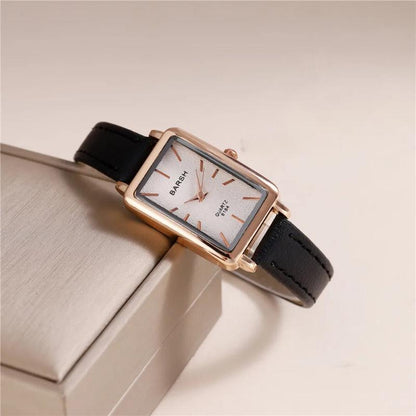 Isla Slim Fit Rectangular Wristwatch | Solid Wrist-Length Wristwatch