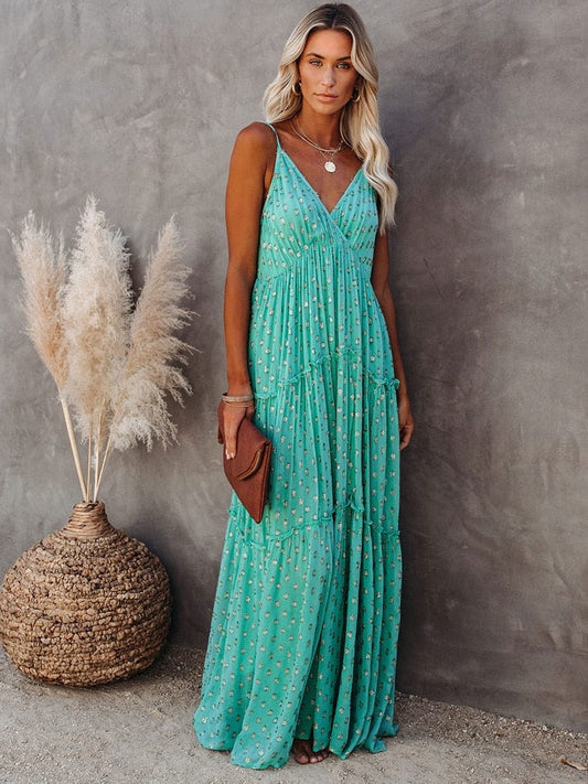 Sabrine Dress | Maxi Dress Soft Breathable Fabric
