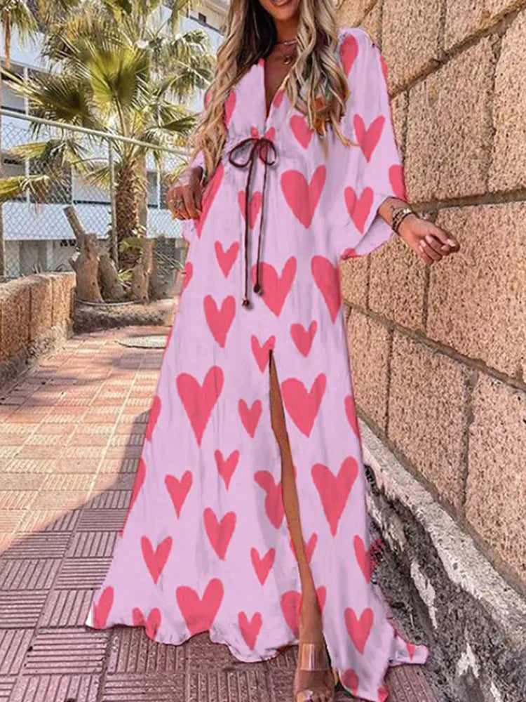 Samiyah Dress | Colorful Printed Maxi Dress
