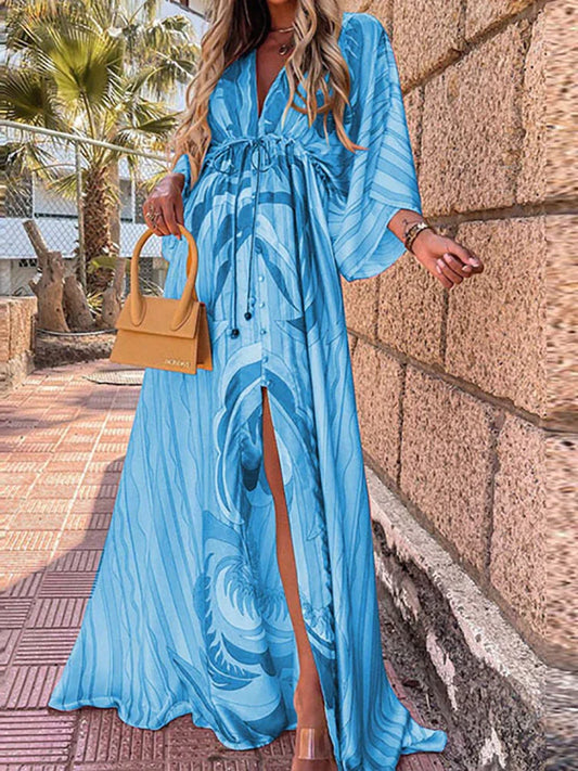 Samiyah Dress | Colorful Printed Maxi Dress