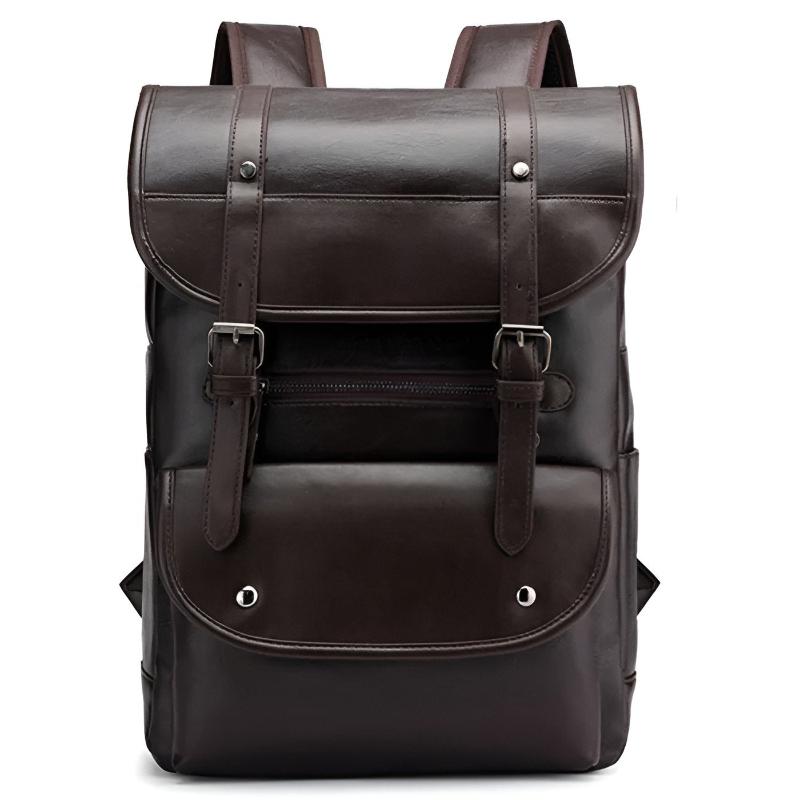 Arthur Structured Backpack | Flap Closure Buckle Fastenings Backpack
