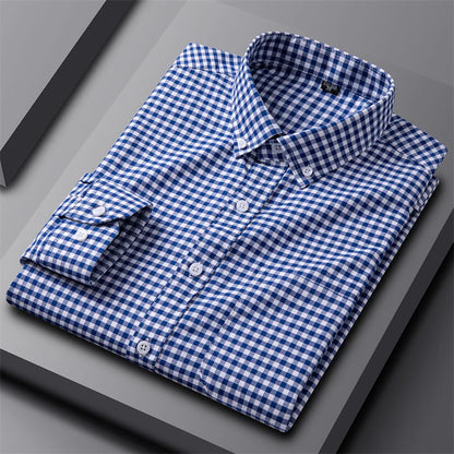 Harry Regular Fit Oxford Shirt | Striped Button-Down Collar Shirt