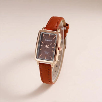Isla Slim Fit Rectangular Wristwatch | Solid Wrist-Length Wristwatch