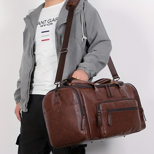 Oliver Duffel Bag | Top Handles, Exterior Pockets Duffel Bag