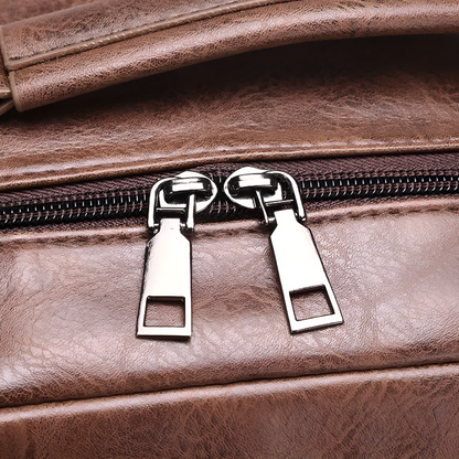 Henry Structured Backpack | Buckle Closure Flap Backpack