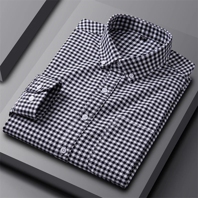 Harry Regular Fit Oxford Shirt | Striped Button-Down Collar Shirt