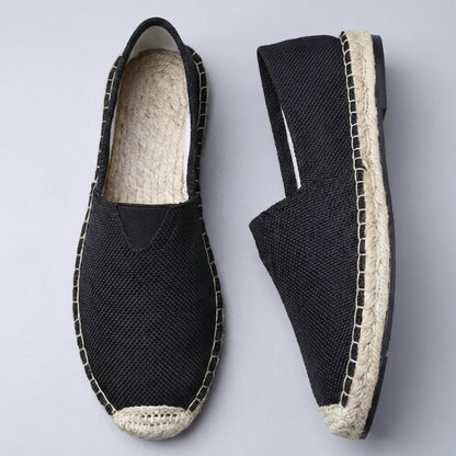 Oliver Orthopedic Slip-On Espadrilles | Jute Sole Slip-On Espadrilles