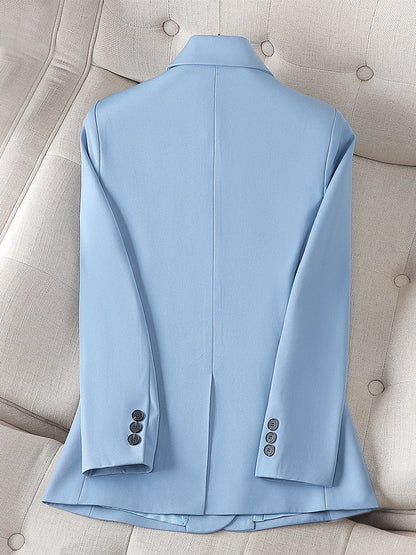 Sophia Tailored Fit Blazer | Notched Lapel Long Sleeve Blazer