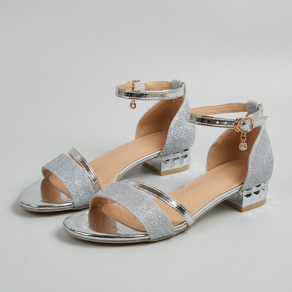 Isla Orthopedic Heeled Sandals | Ankle Strap Open Toe Sandals