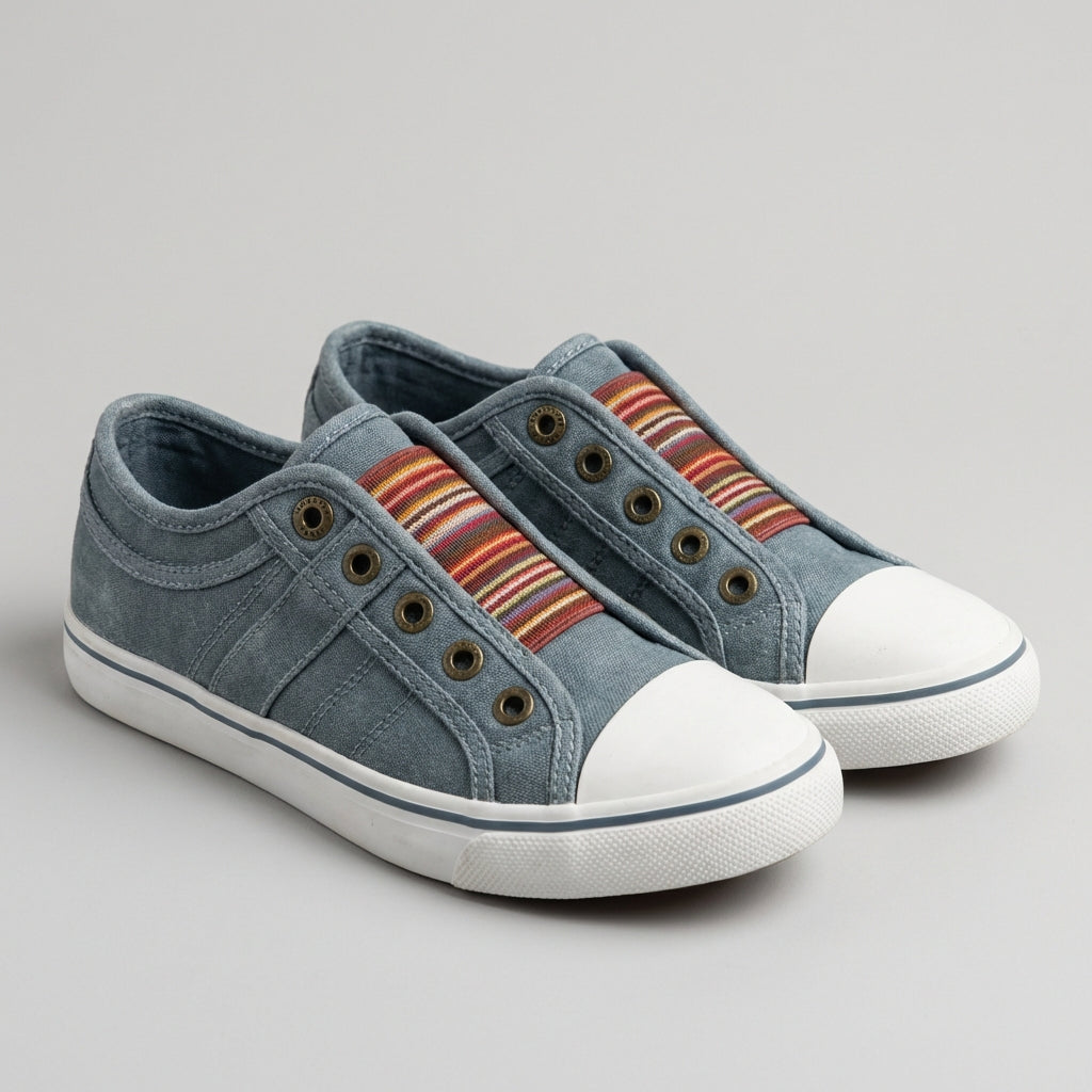 Orion Casual Slip-On Sneakers | Lightweight Canvas Everyday Comfort Shoes