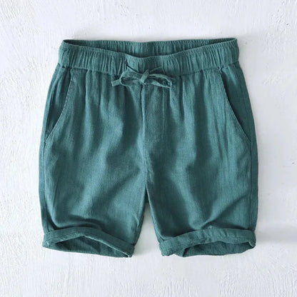 Thomas Relaxed Fit Drawstring Shorts | Elasticated Waistband Side Pockets Shorts