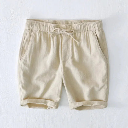 Thomas Relaxed Fit Drawstring Shorts | Elasticated Waistband Side Pockets Shorts