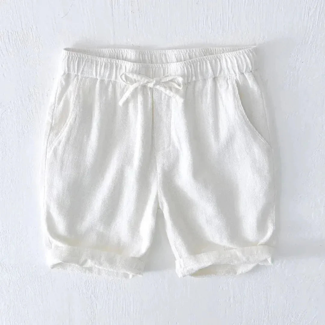Thomas Relaxed Fit Drawstring Shorts | Elasticated Waistband Side Pockets Shorts