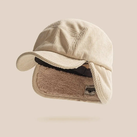 Oscar Structured Earflap Baseball Cap | Fleece Lined Headwear