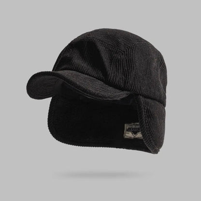 Oscar Structured Earflap Baseball Cap | Fleece Lined Headwear