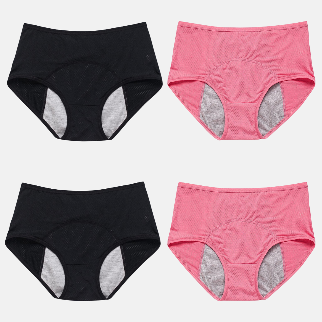 Caroline Underwear Set | Leakproof High-Waist Breathable Underwear Set