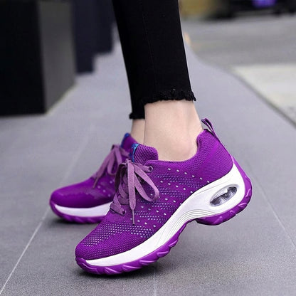 Flora Orthopedic Sneakers | Lightweight Lace-Up Sneakers