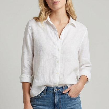 Isla Relaxed Fit Blouse | Floral Long Sleeve Blouse