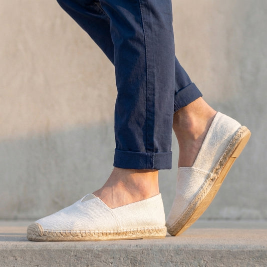 Oliver Orthopedic Slip-On Espadrilles | Jute Sole Slip-On Espadrilles