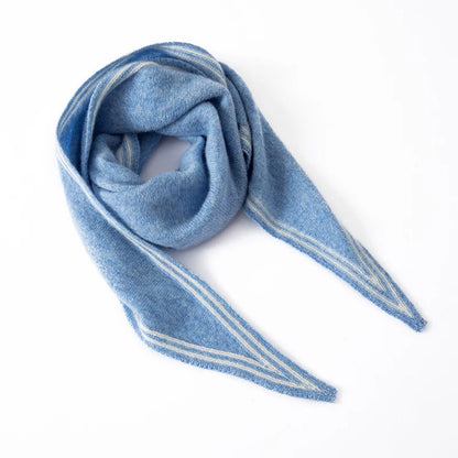 Sienna Draped Scarf | Striped Generous Coverage Scarf